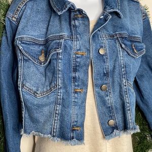 Cropped Denim Jacket